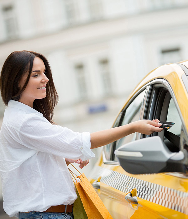 A device that accepts debit and credit payment cards